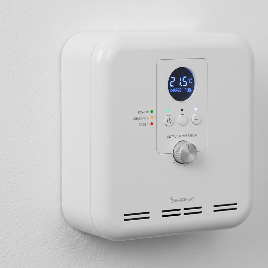High heat retention storage heater